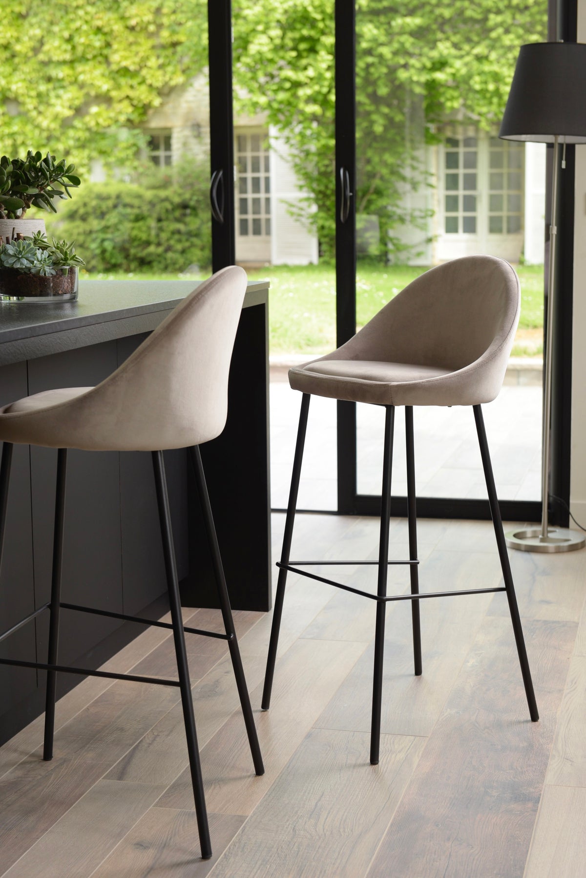 Tom - Set De 2 Taburetes - Topo