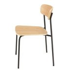 Tom - Set De 2 Sillas - Negro