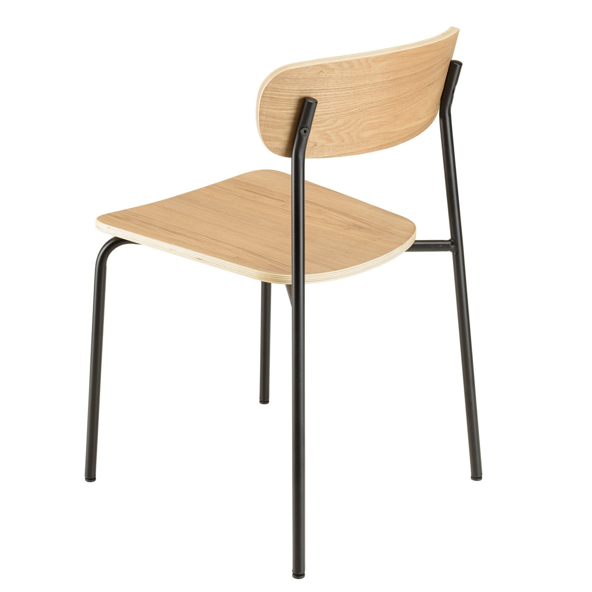 Tom - Set De 2 Sillas - Negro