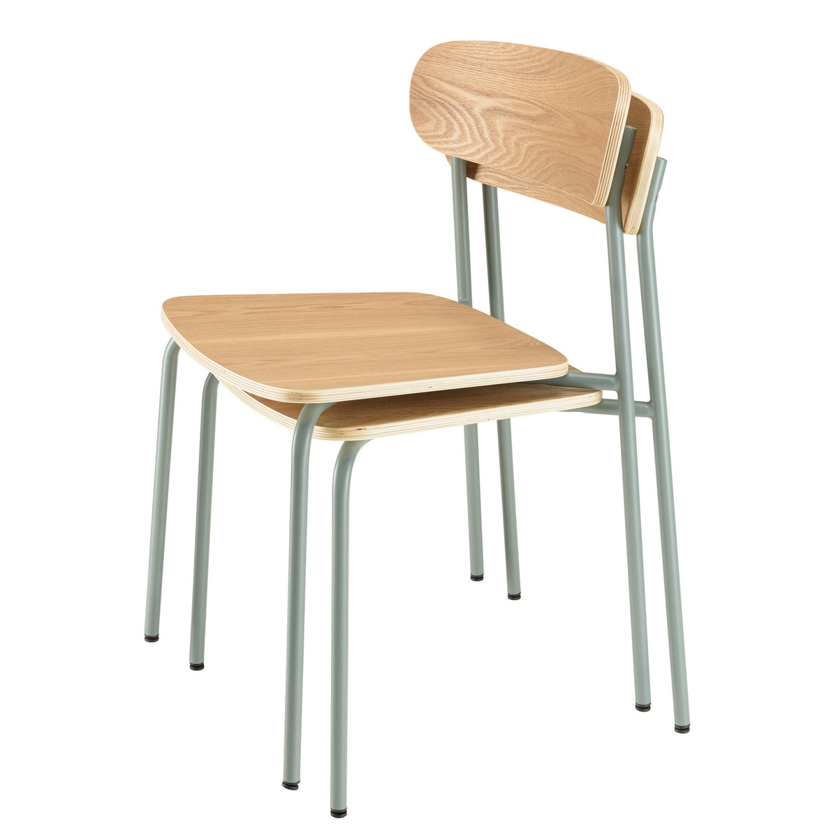 Tom - Set De 2 Sillas - Verde
