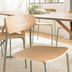 Tom - Set De 2 Sillas - Verde