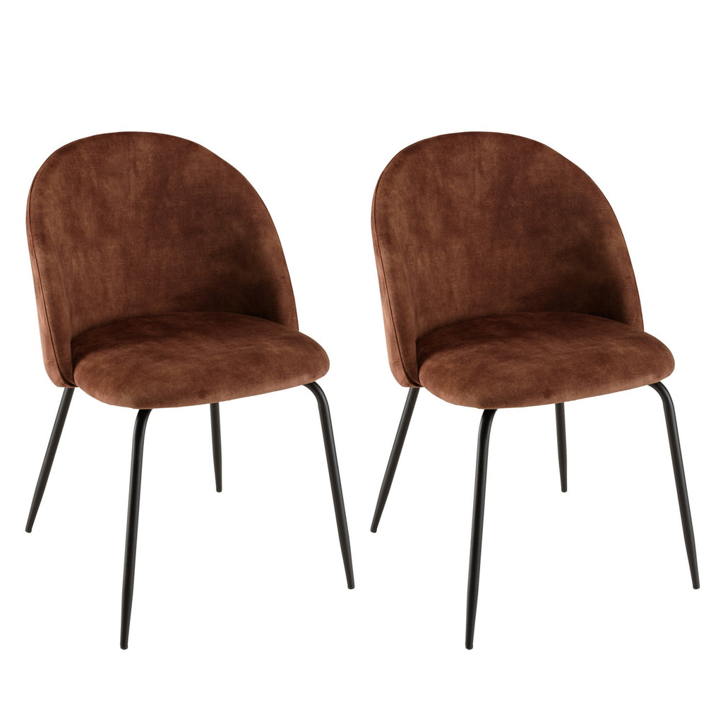 Tom - Set Of 2 Chairs - Black