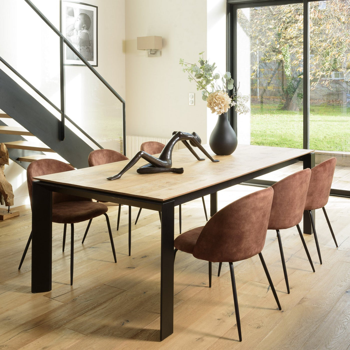 Tom - Set Of 2 Chairs - Black