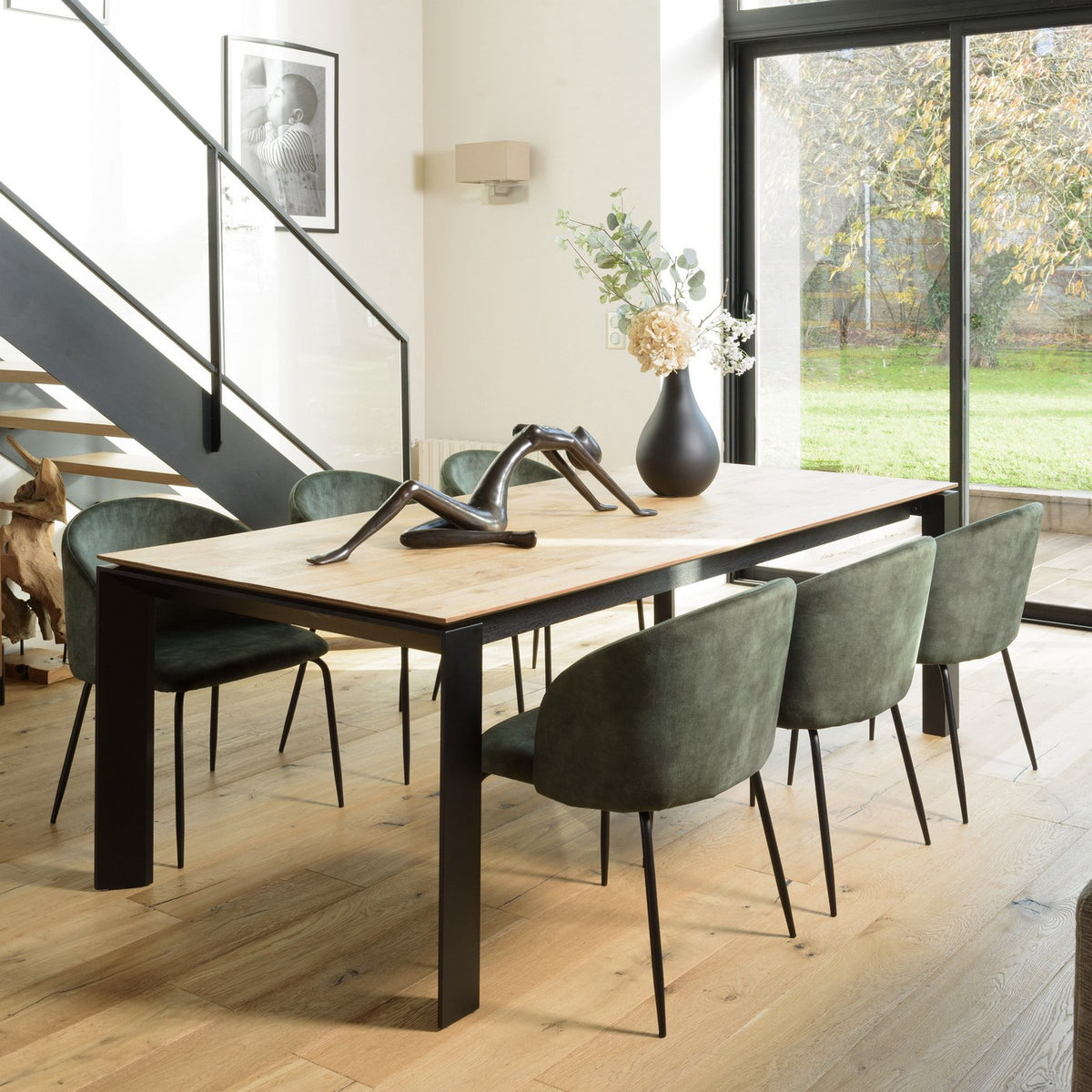 Tom - Set De 2 Sillas - Verde