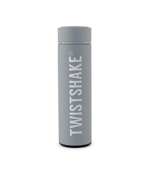 Bouteille D'Eau Chaude Ou Froide 420 Ml - Gris Pastel