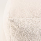 Agathe - Pouf - Bianco