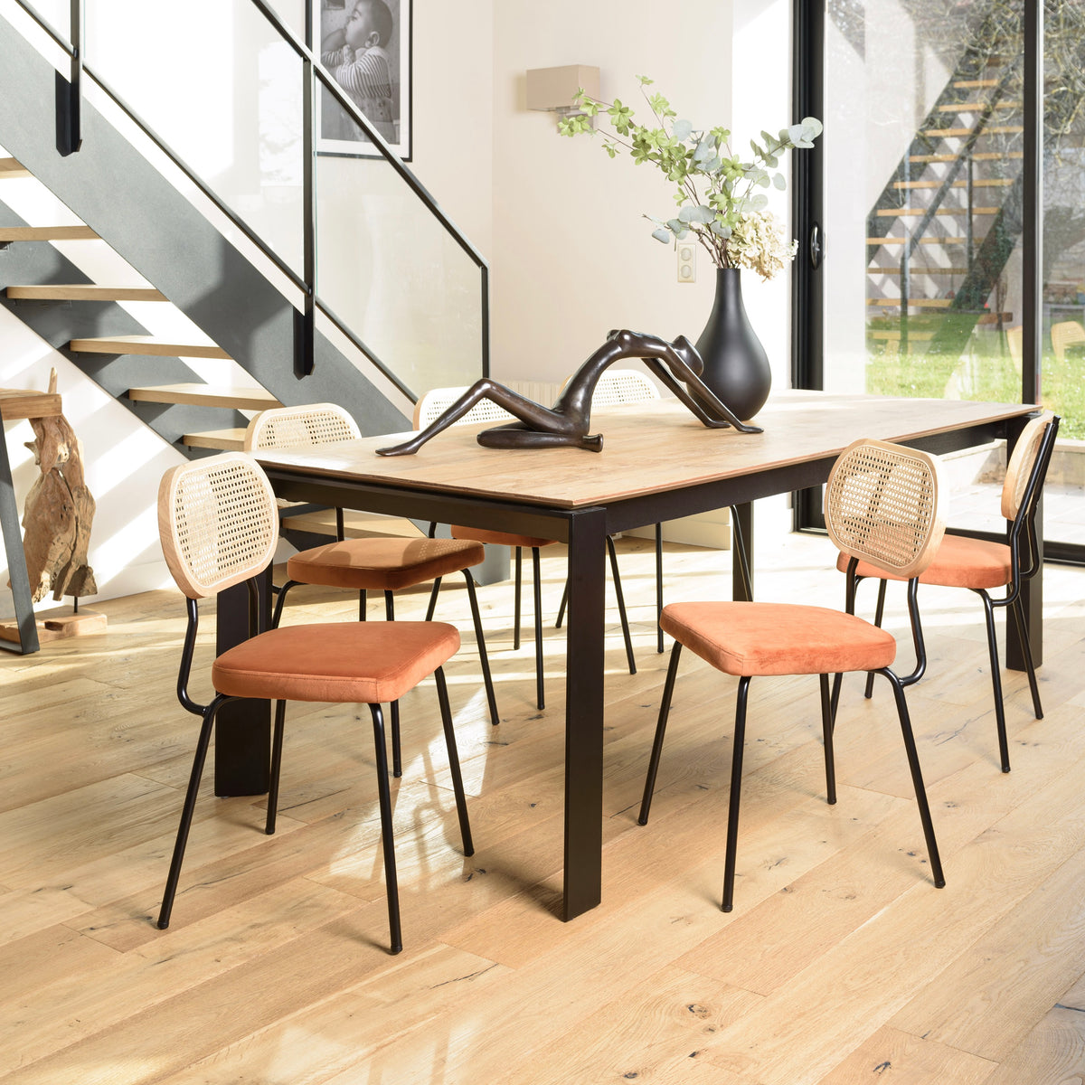 Agathe - Set De 2 Sillas - Madera Clara