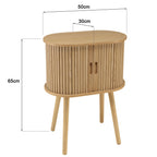 Agathe - Mueble De Almacenaje Pequeño - Madera Clara