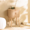 Agathe - Mueble De Almacenaje Pequeño - Madera Clara