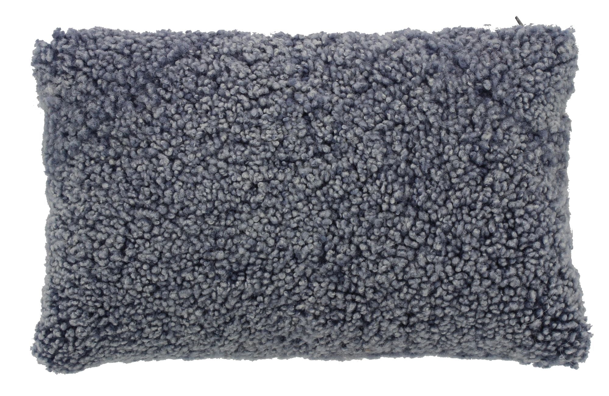 Genuine Sheepskin Cushion - Gray