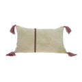 Agra Cushion - Beige Cotton