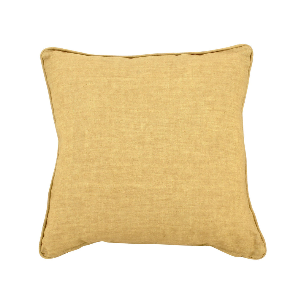 Nyl Cushion - Mustard Yellow Linen