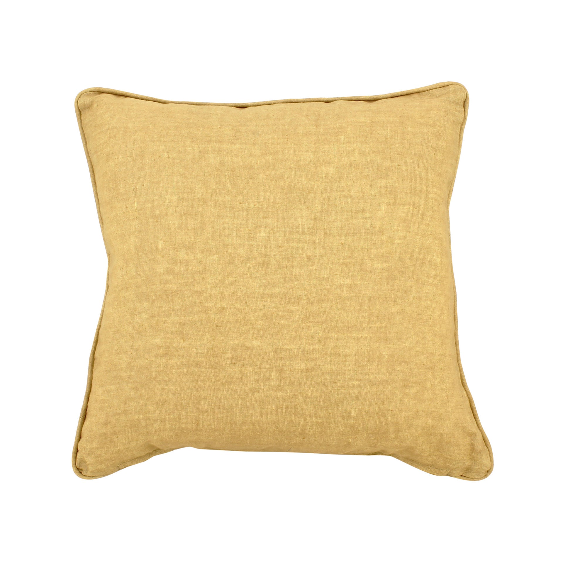 Nyl Cushion - Mustard Yellow Linen