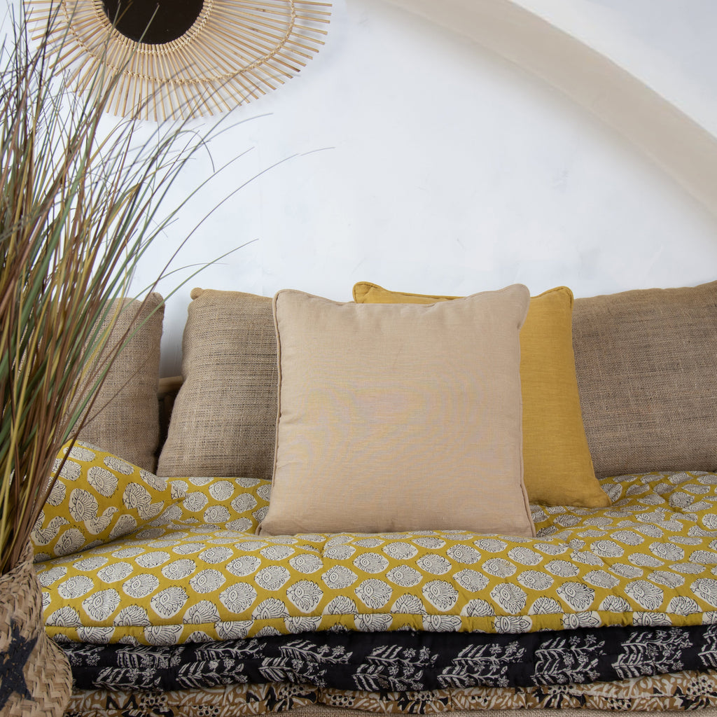 Cojín Lino Nyl - Camel