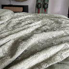 Punta corta Byzance de tejido estampado - Verde