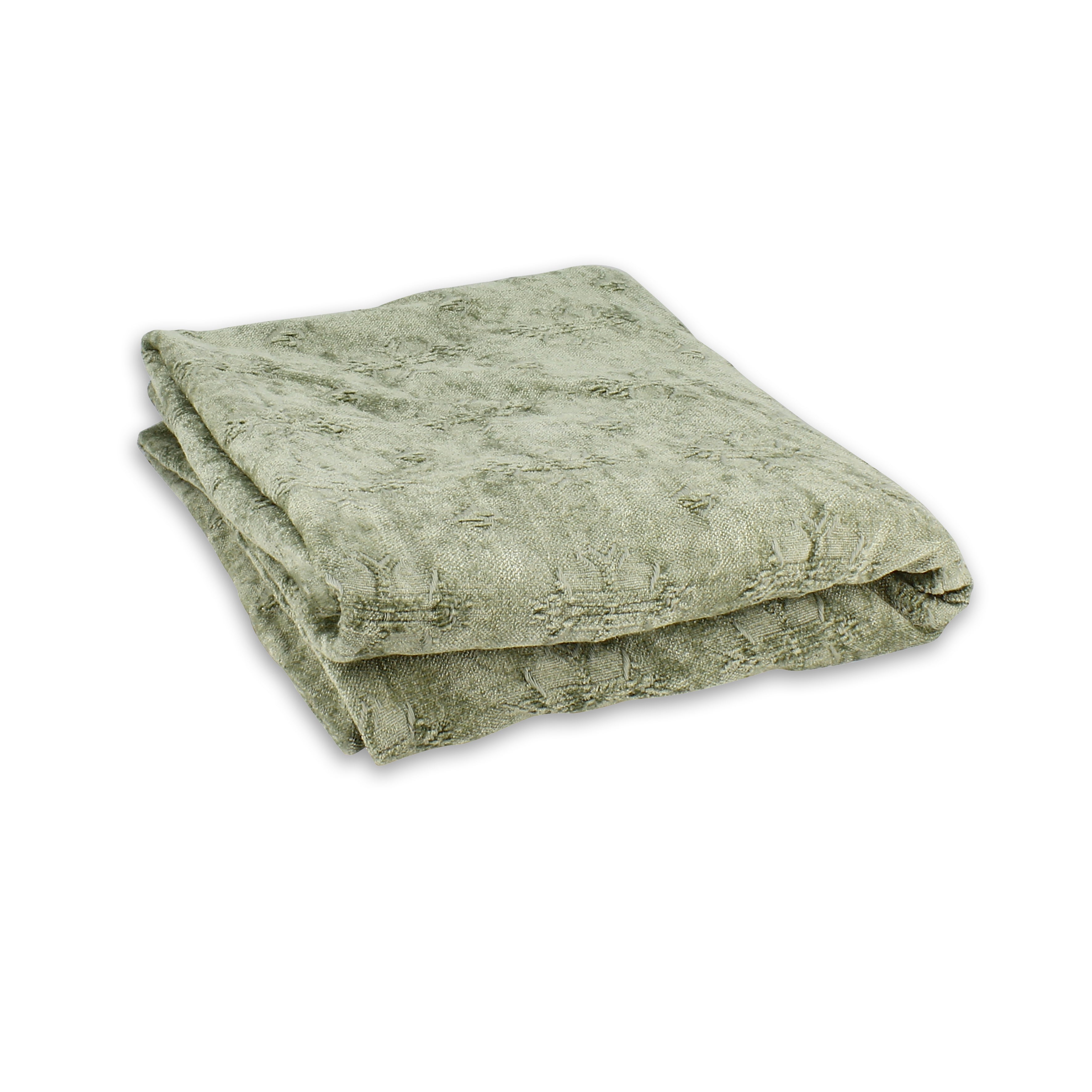 Punta corta Byzance de tejido estampado - Verde