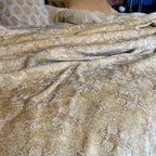 Punta corta Byzance de tejido estampado - Amarillo