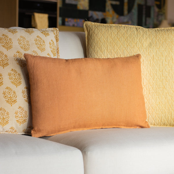 Nyl - Coussin - Lin - Terracotta