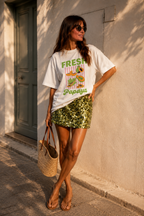 Tee Shirt Papaye - Blanc