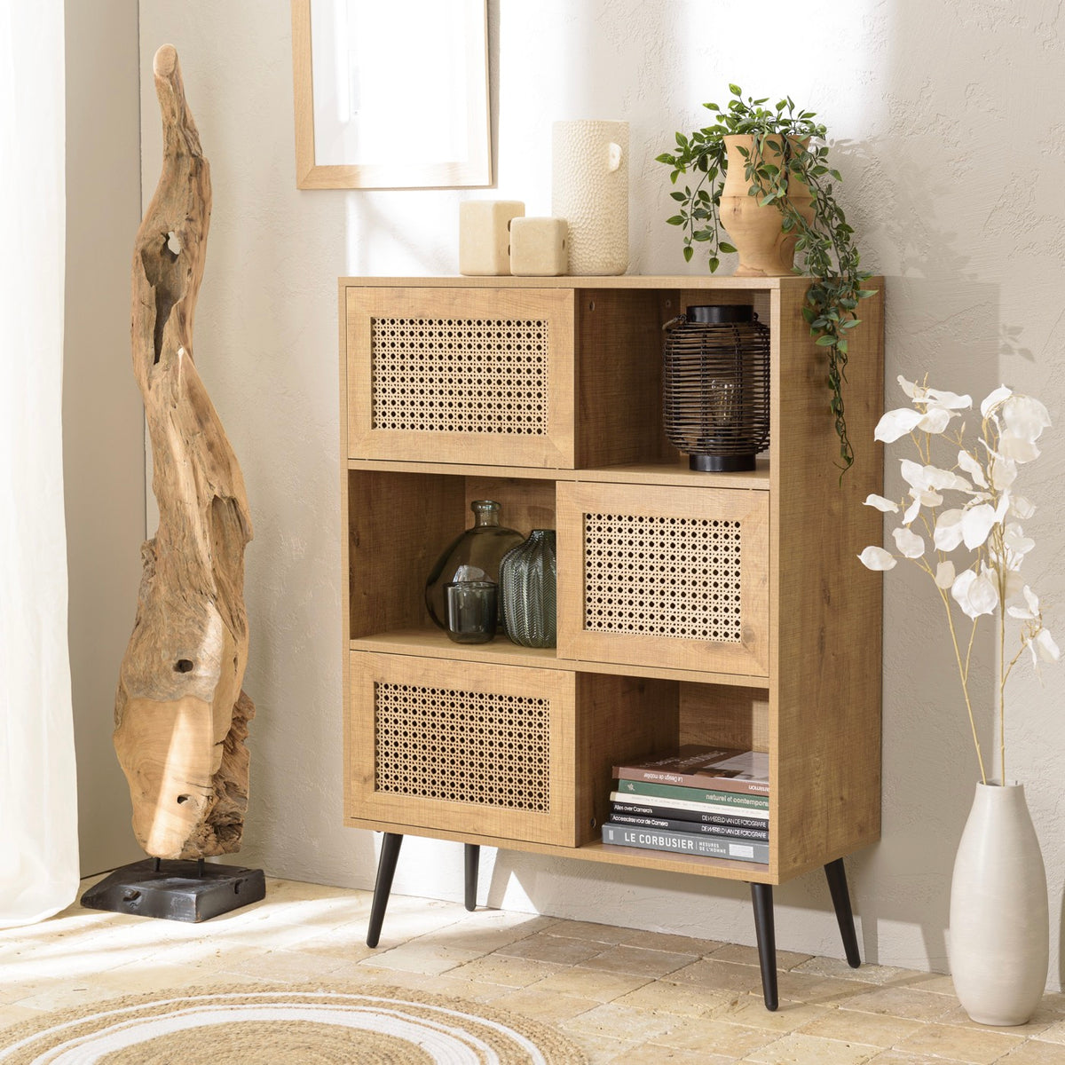 Charlie - Credenza - Nero