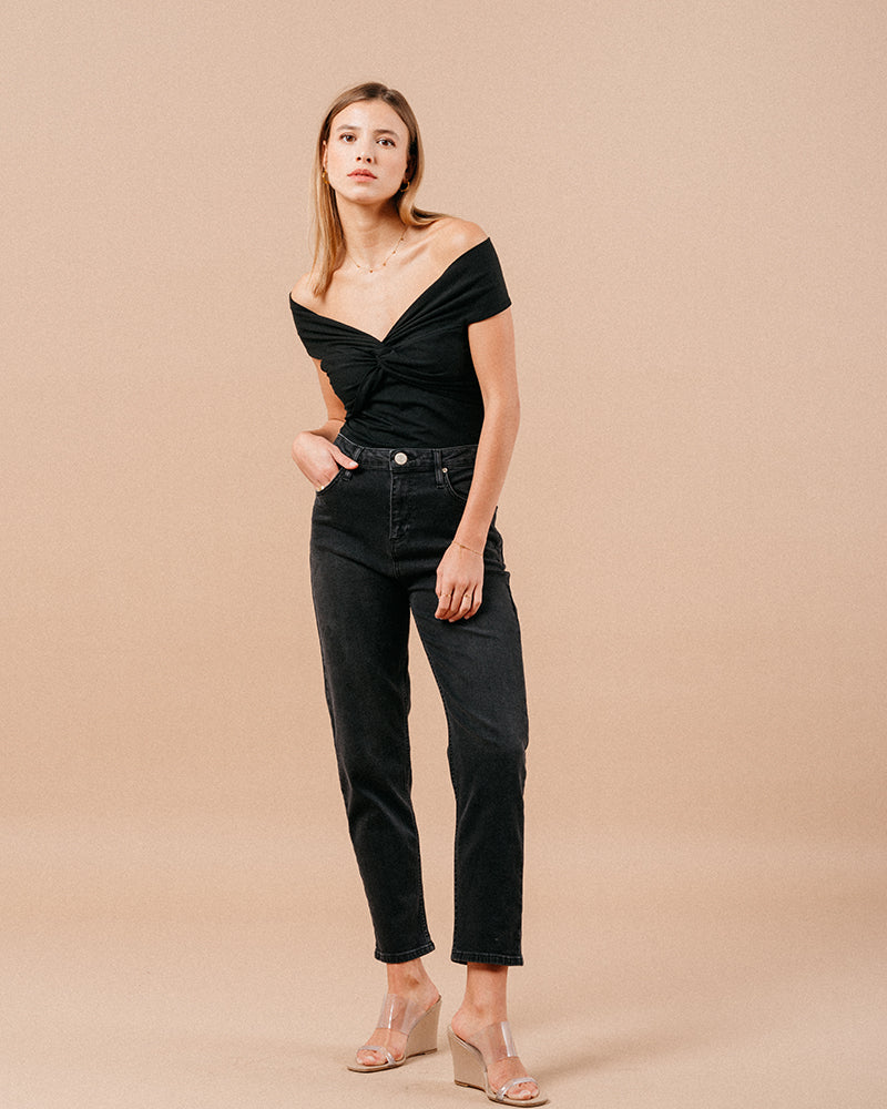 BLACK JEANS 81 BLACK