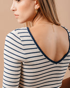 STRIPED SWEATER MADAME RAYURE