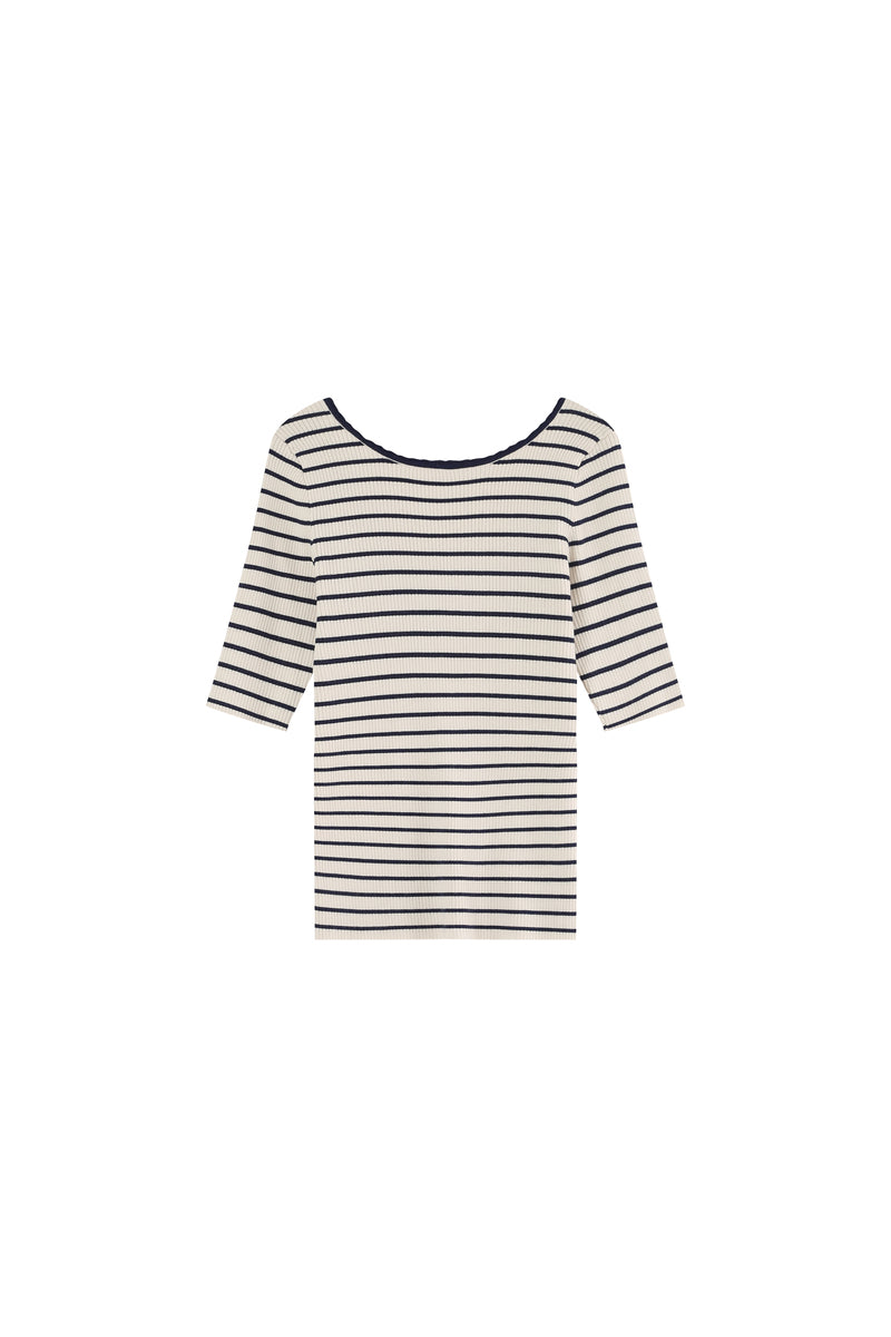 STRIPED SWEATER MADAME RAYURE