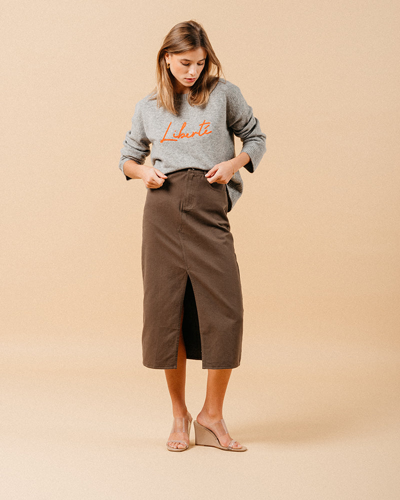 PULL GRIS MADDOX GRIS
