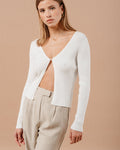 ECRU CARDIGAN MADEMOISELLE ECRU