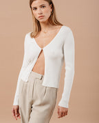 ECRU CARDIGAN MADEMOISELLE ECRU