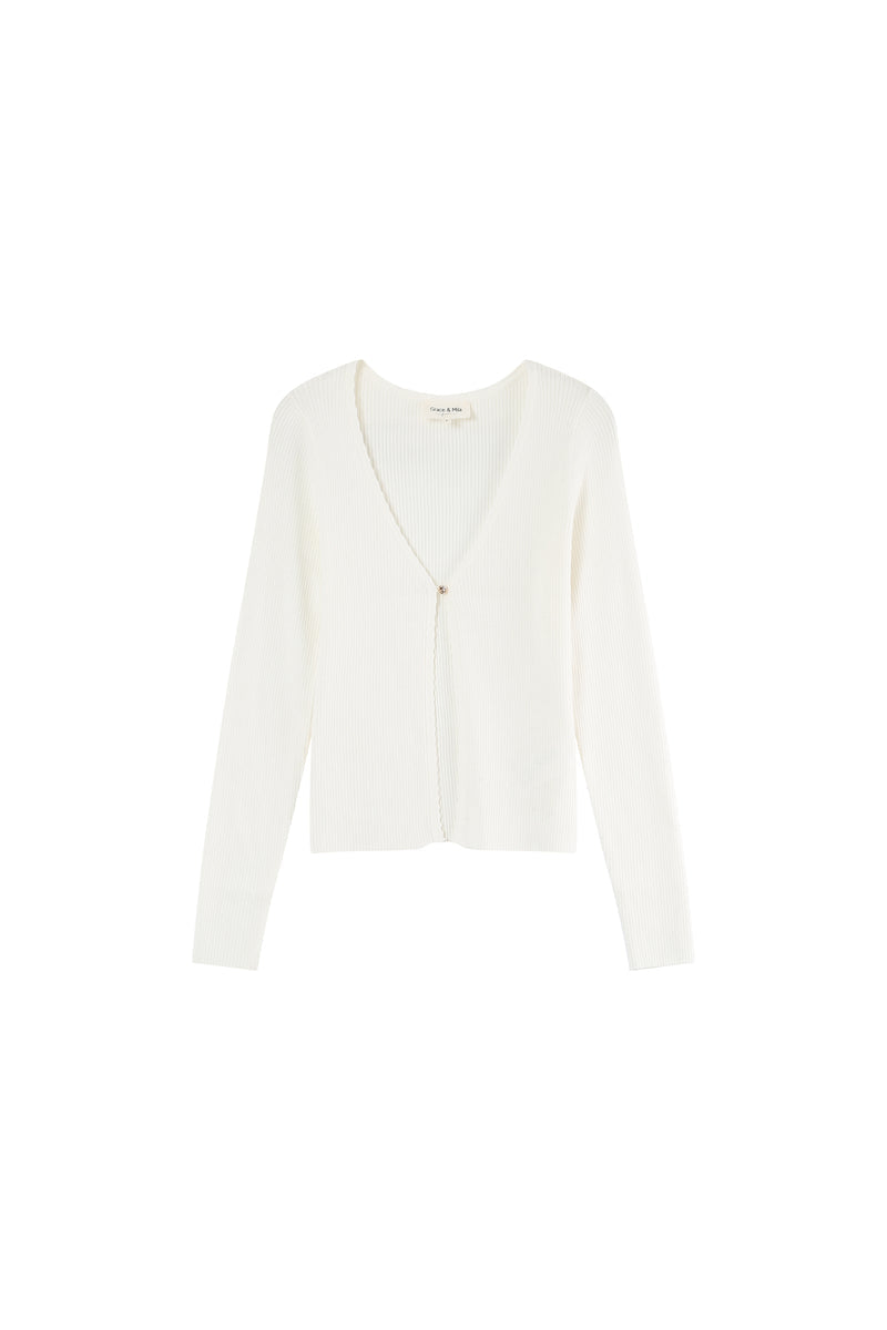 ECRU CARDIGAN MADEMOISELLE ECRU