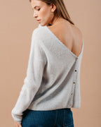 CARDIGAN BLEU CIEL MADISSON BLEU CIEL