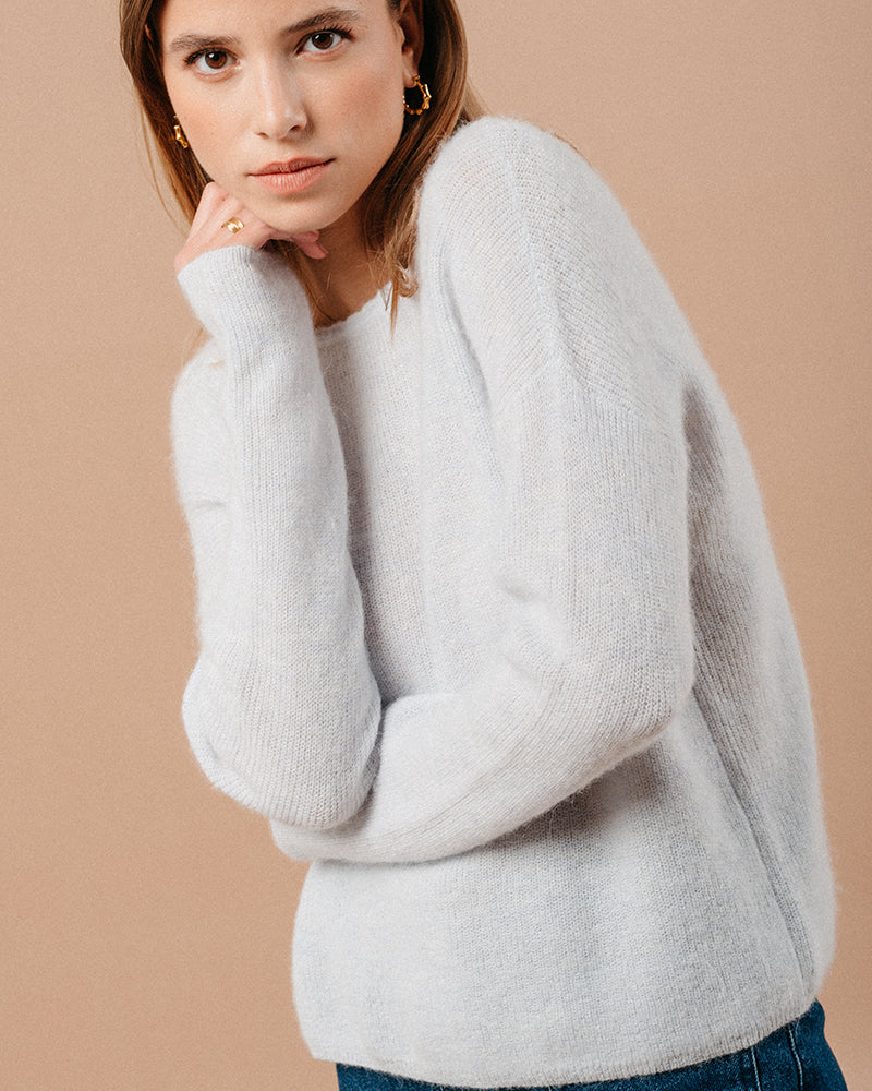 CARDIGAN BLEU CIEL MADISSON BLEU CIEL