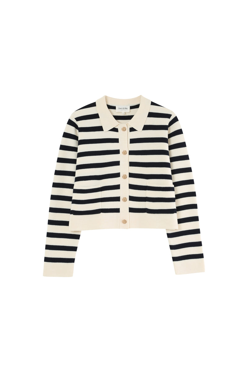 CARDIGAN RAYURE MAELYS RAYURE