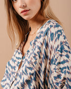 BLUSA AZUL MAGDA AZUL