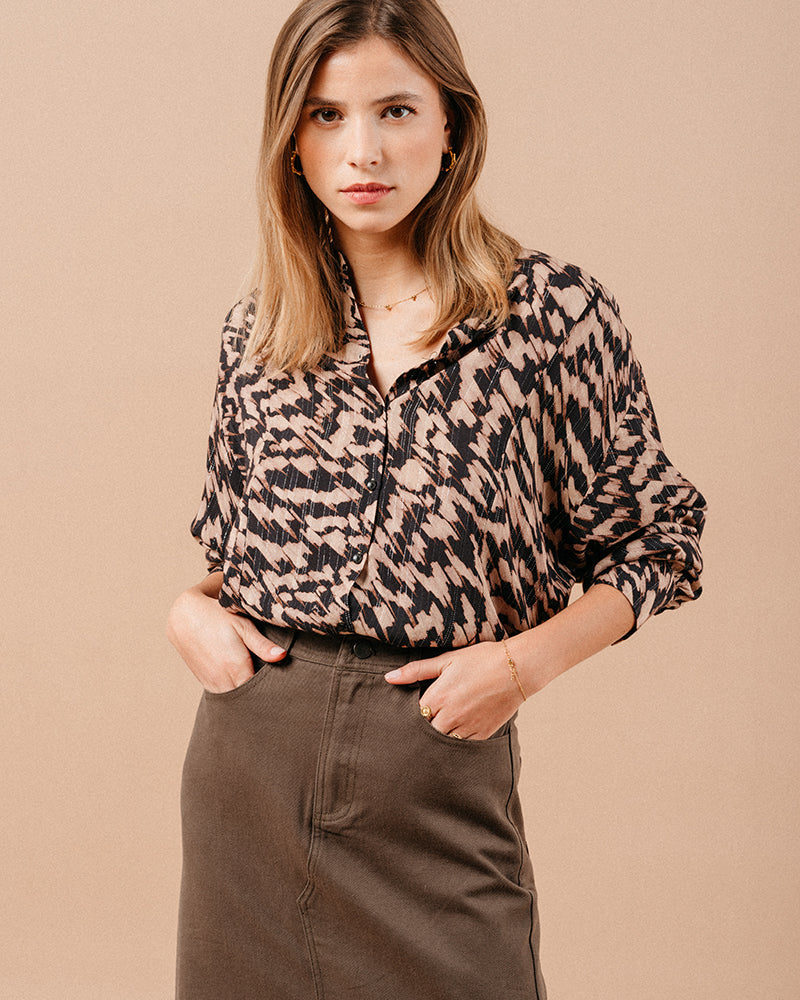 BLOUSE NOIR MAGDA NOIR