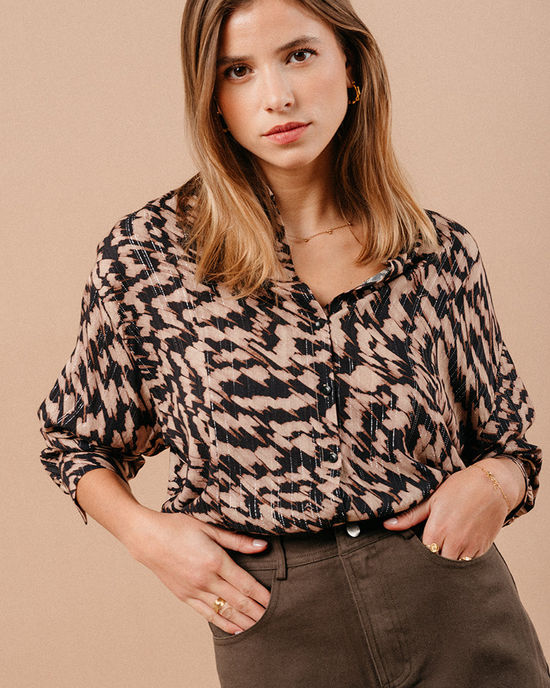 BLOUSE NOIR MAGDA NOIR