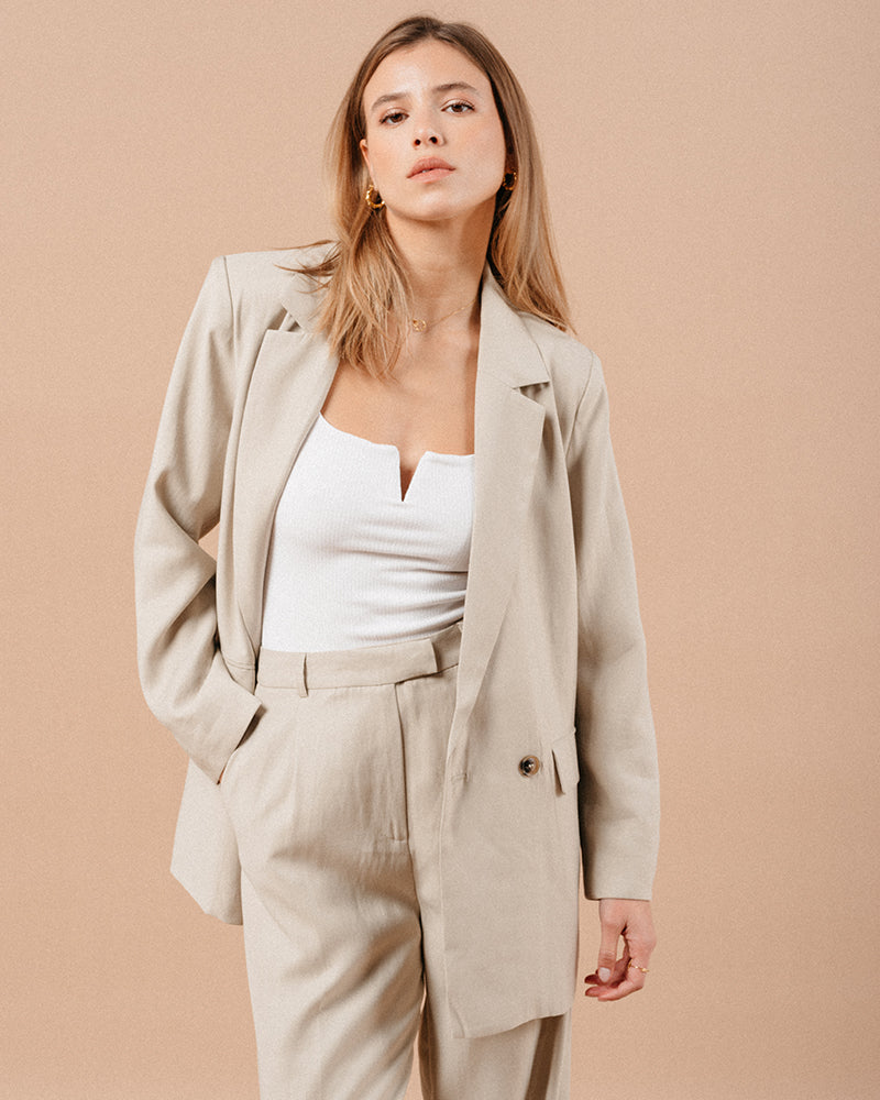 VESTE BEIGE MALENE BEIGE