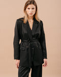 CHAQUETA NEGRA MALENE NEGRO