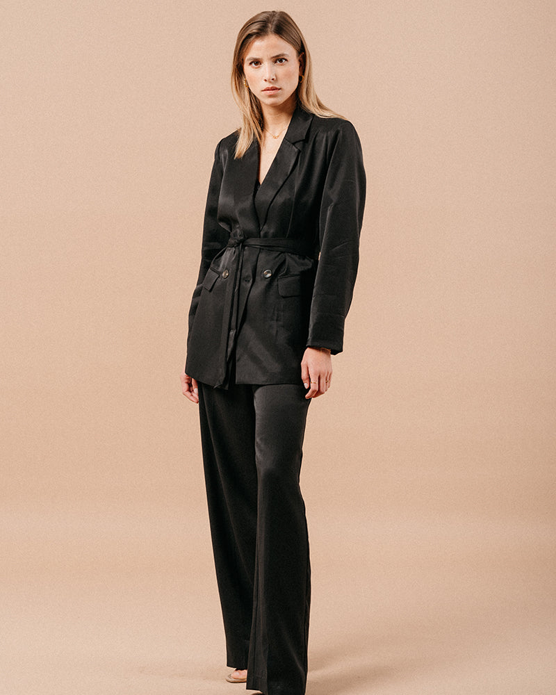 CHAQUETA NEGRA MALENE NEGRO