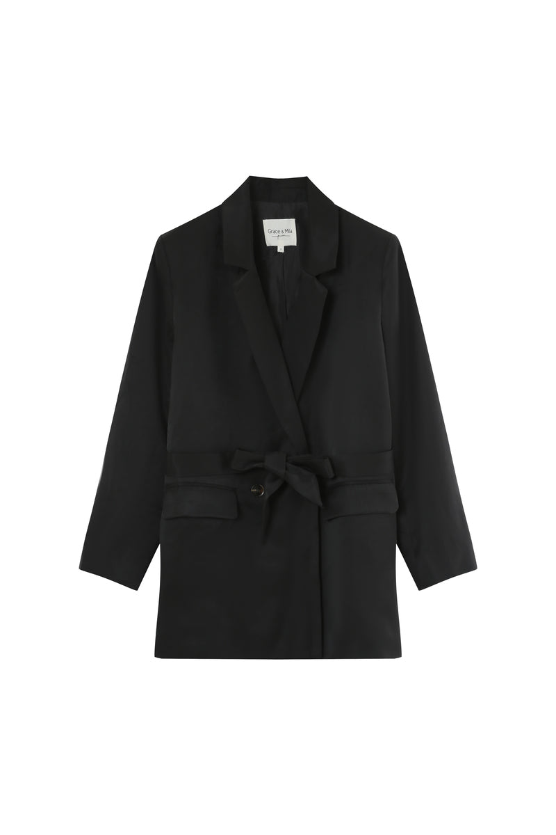 CHAQUETA NEGRA MALENE NEGRO