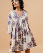 VESTIDO MALIA BEIGE BEIGE