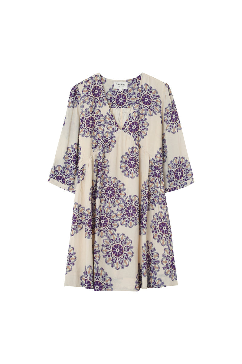 VESTIDO MALIA BEIGE BEIGE