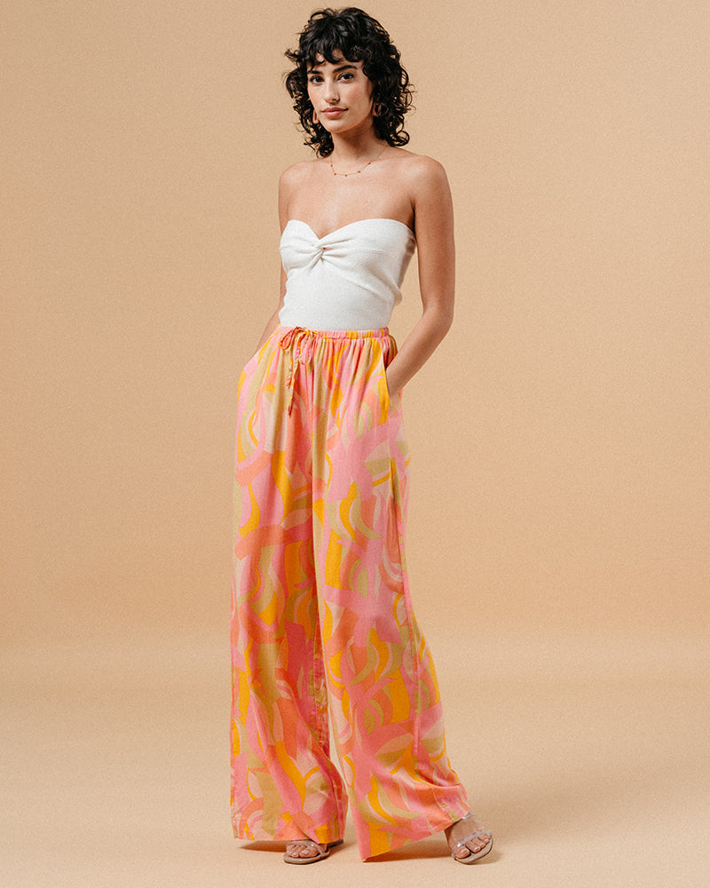 PANTALON ROSE MANISH ROSE