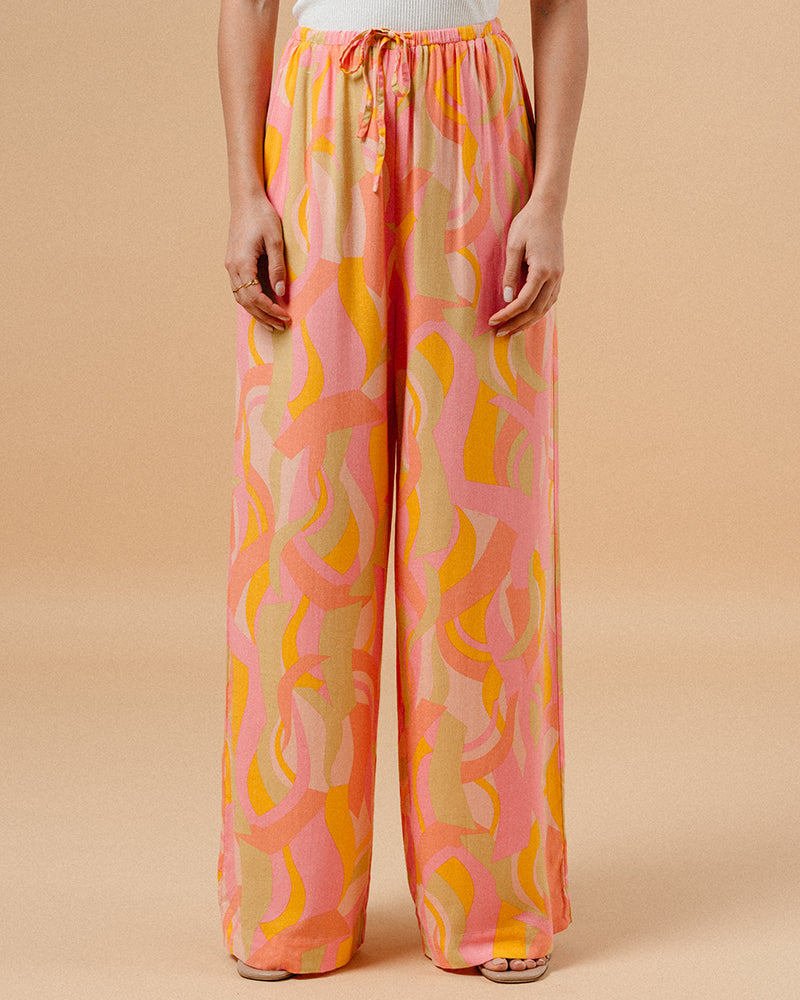 PANTALON ROSE MANISH ROSE