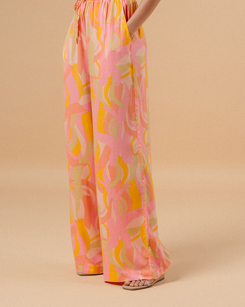 PANTALON ROSE MANISH ROSE
