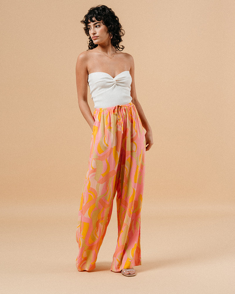 PANTALON ROSE MANISH ROSE