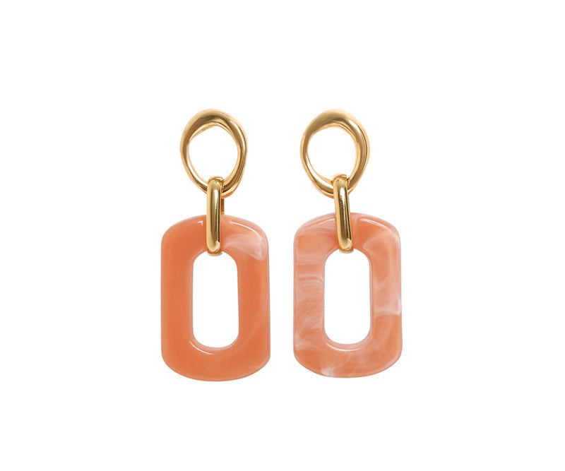 PENDIENTES MANOLI ROSA ROSA