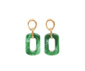 PENDIENTES MANOLI VERDE VERDE