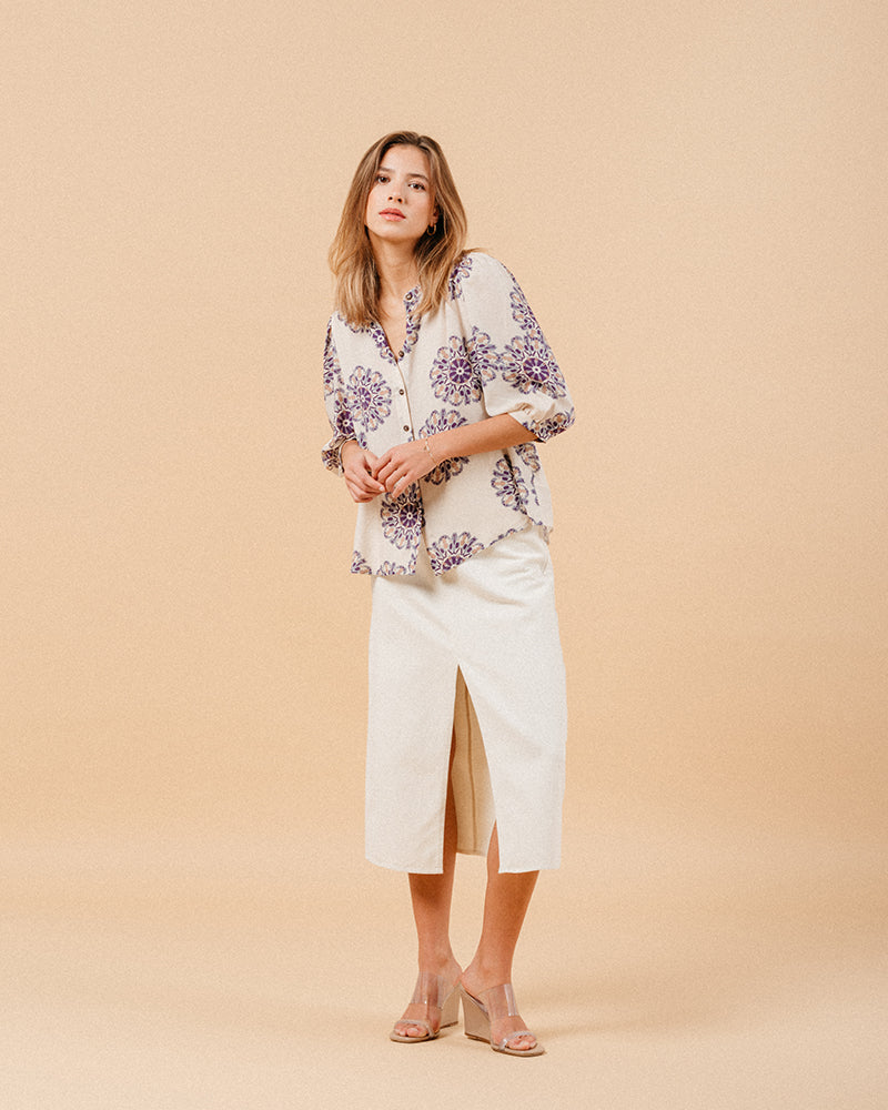 BLOUSE BEIGE MANOLINE BEIGE